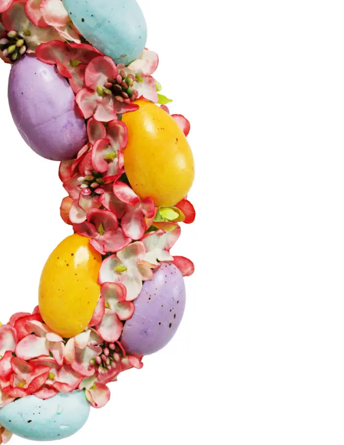 EASTER BUNNY WREATH PENDANT