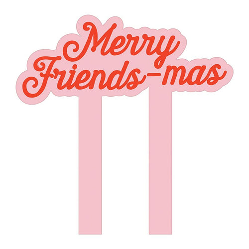 ACRYLIC CAKE TOPPER - MERRY FRIENDS-MA - Sax Style