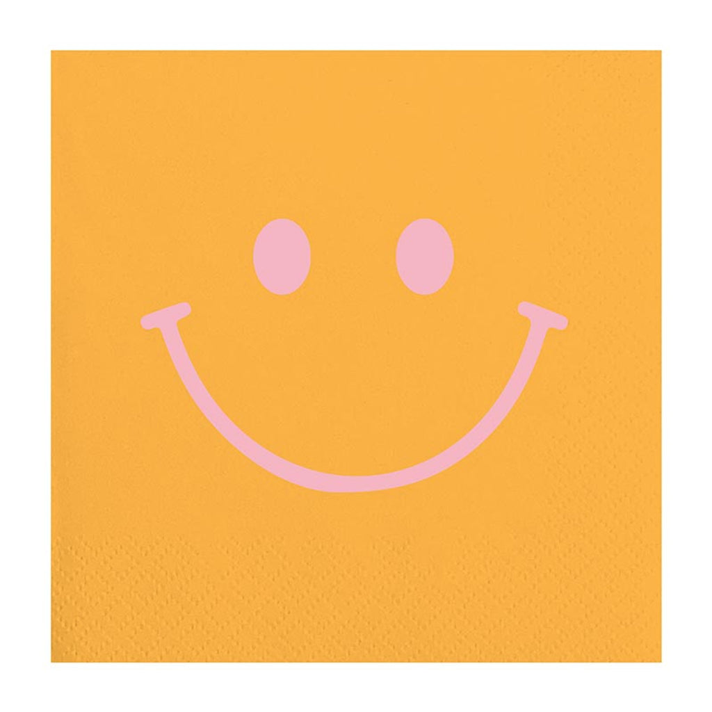 Beverage Napkins - Smile
