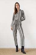 Black and White Jumpsuit