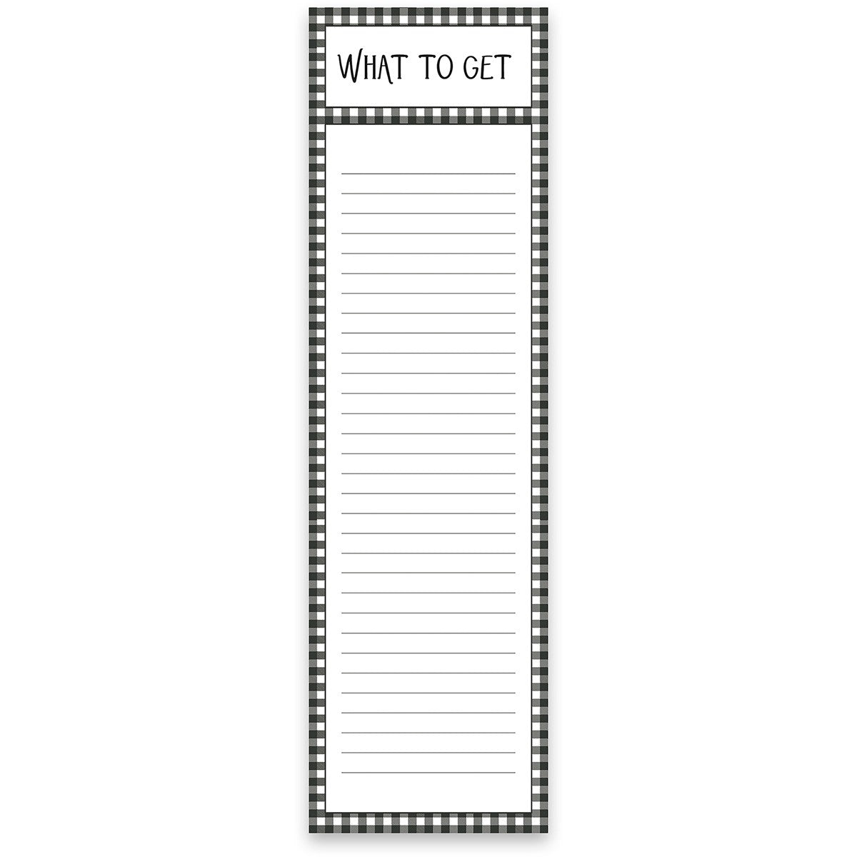 What To Get List Pad