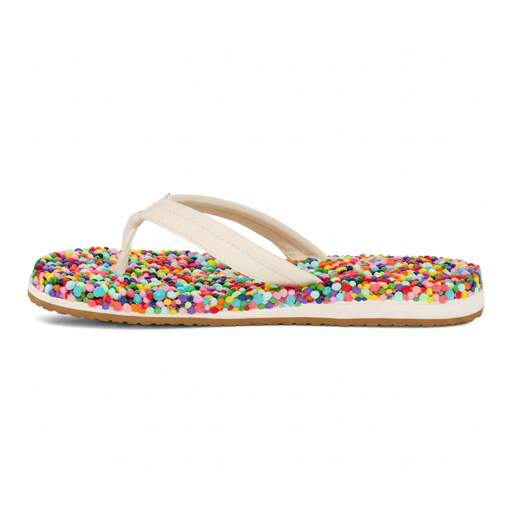SANDALS BUBBLECUSH RAINBOW CONFETTI WOMEN