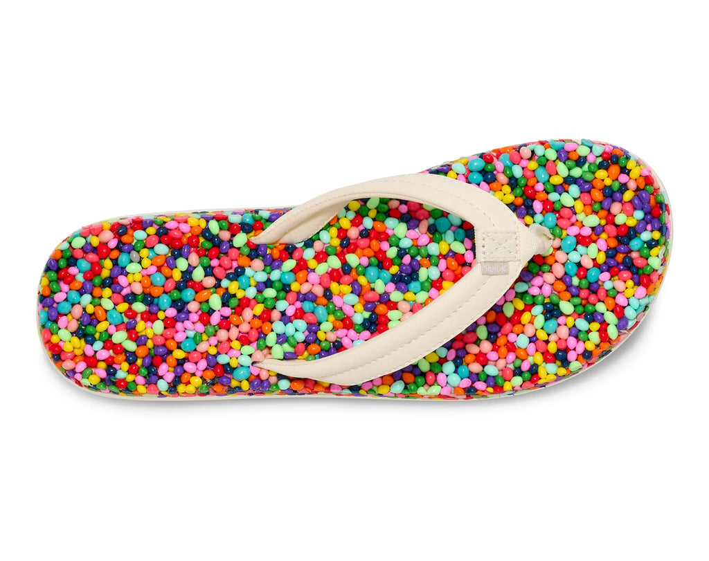 SANDALS BUBBLECUSH RAINBOW CONFETTI WOMEN