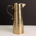 GOLD STAINLESS STEEL PITCHER