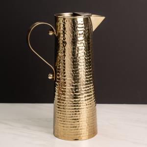 GOLD STAINLESS STEEL PITCHER