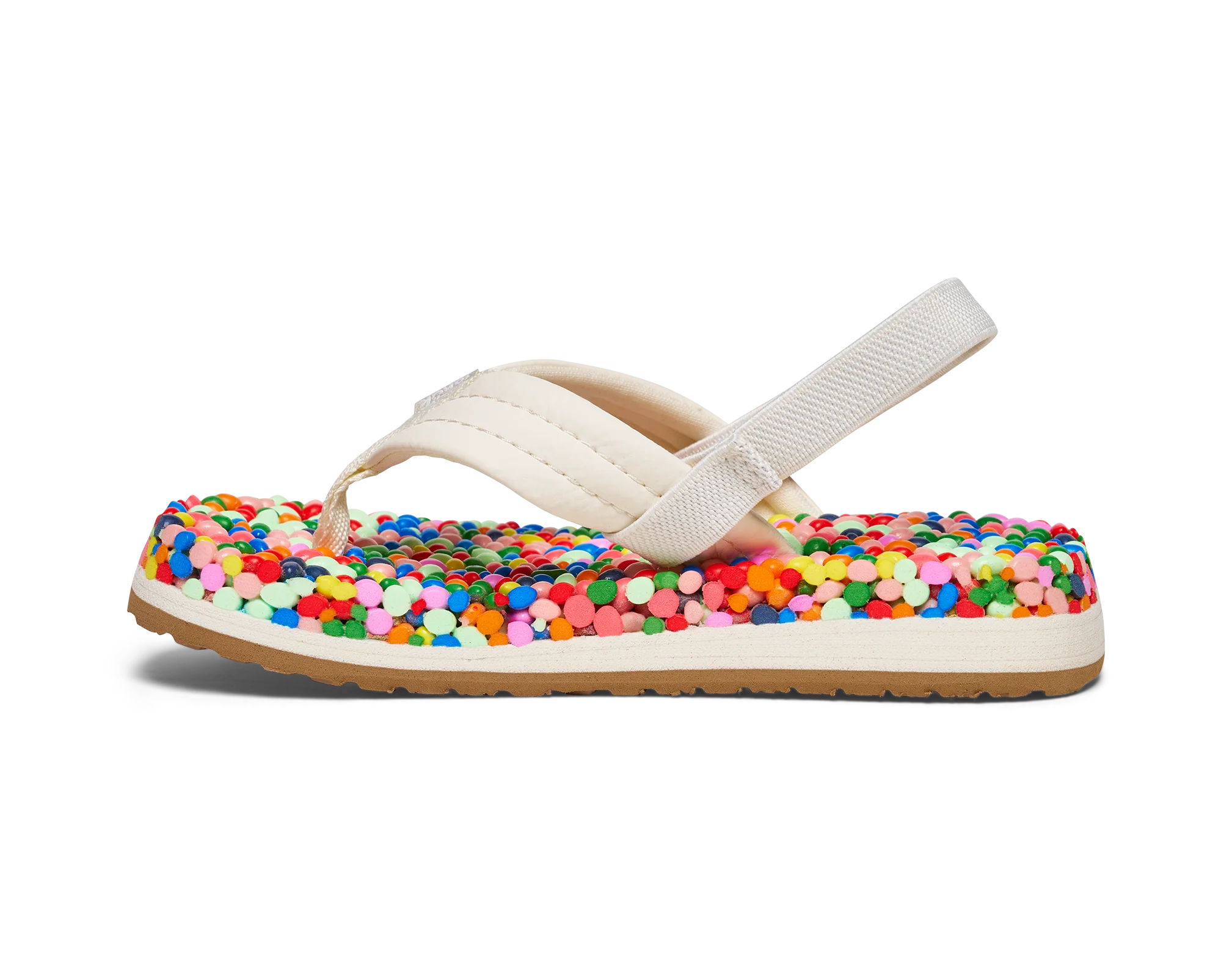 SANDALS BUBBLECUSH RAINBOW CONFETTI KIDS