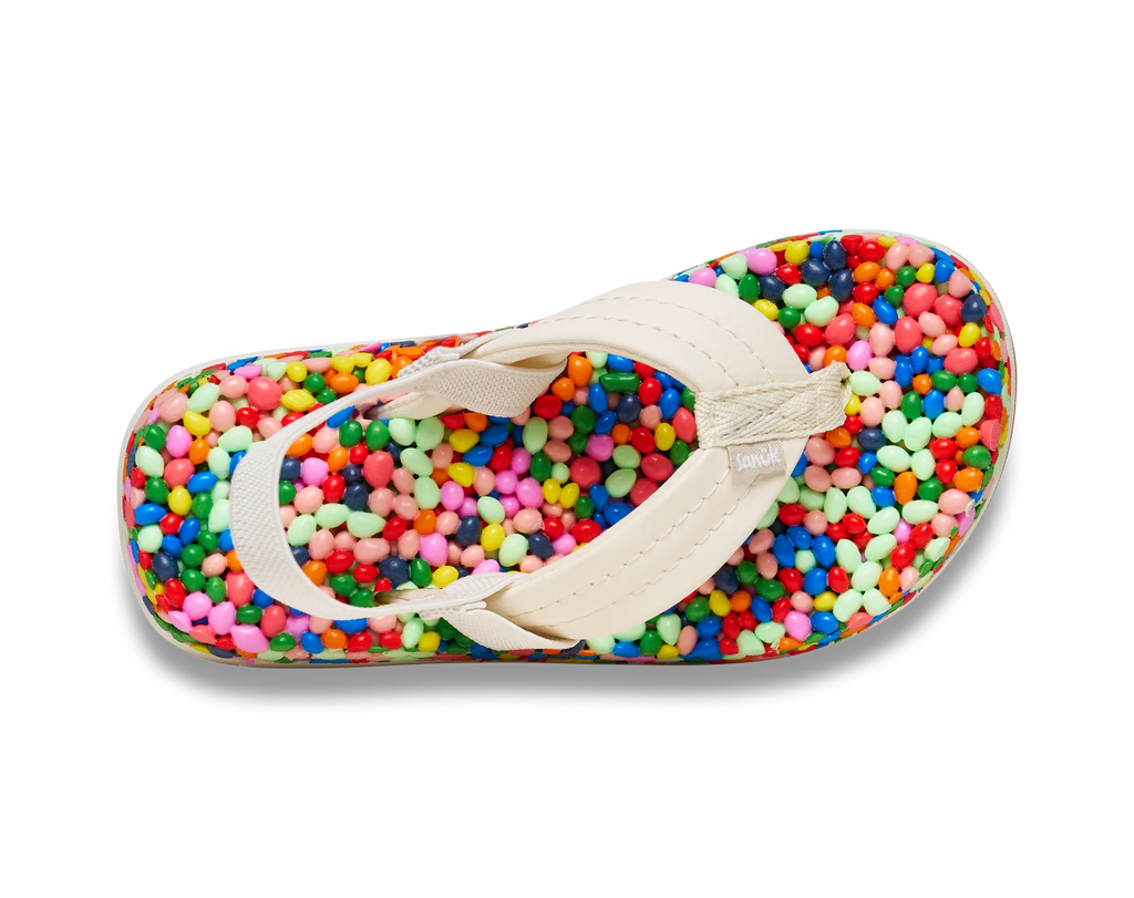 SANDALS BUBBLECUSH RAINBOW CONFETTI KIDS