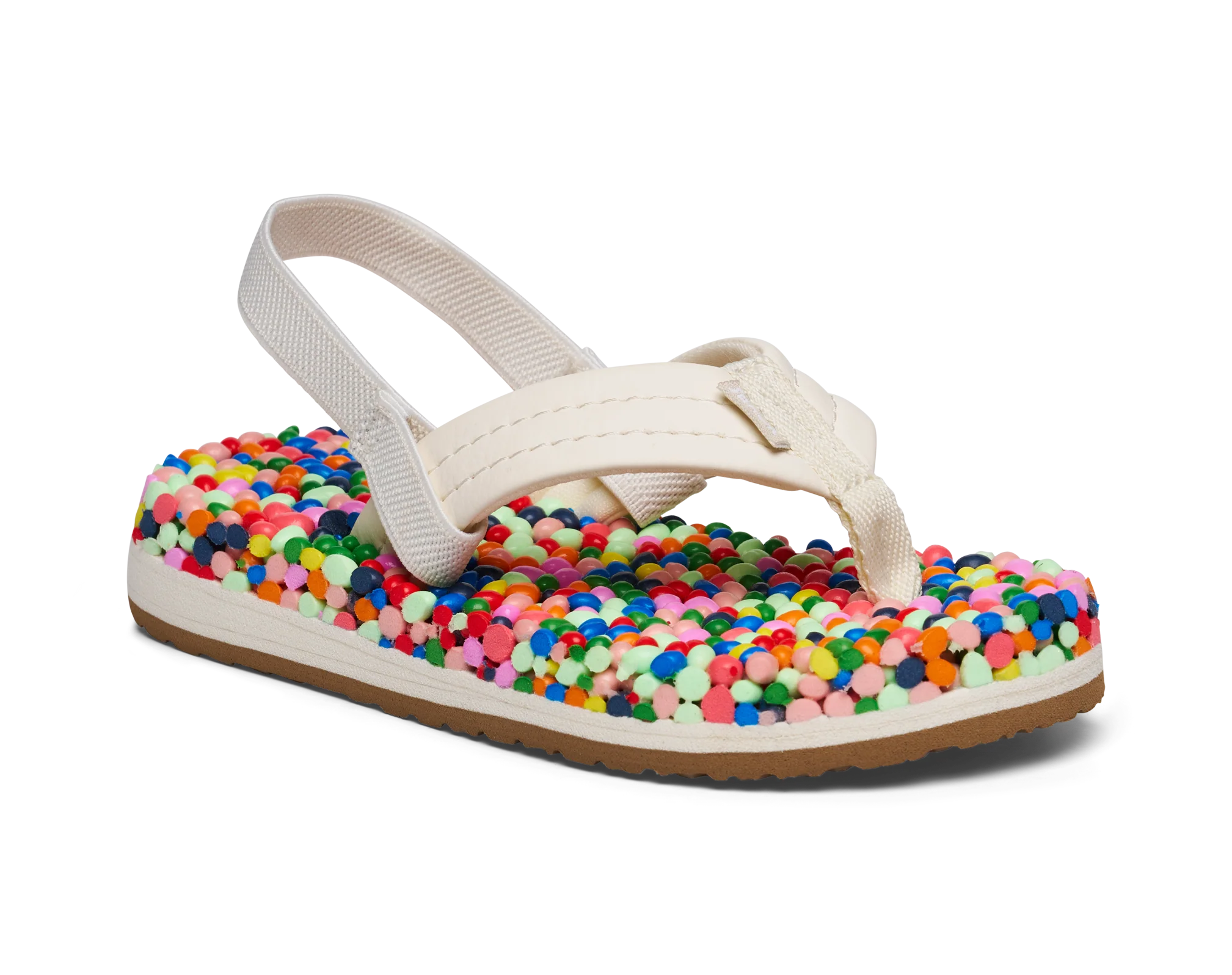 SANDALS BUBBLECUSH RAINBOW CONFETTI KIDS