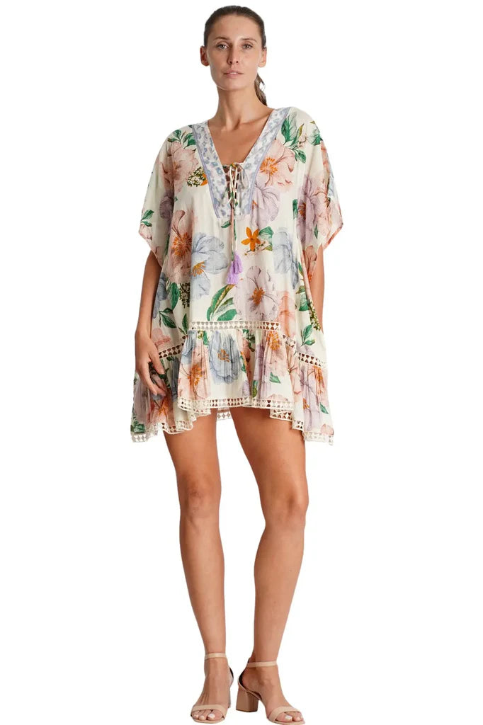 Cotton Caftan - Sax Style