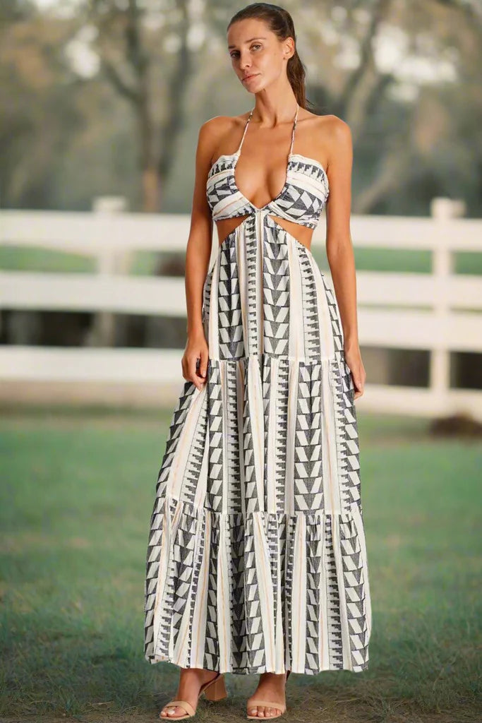 Cut Out Maxi Dress