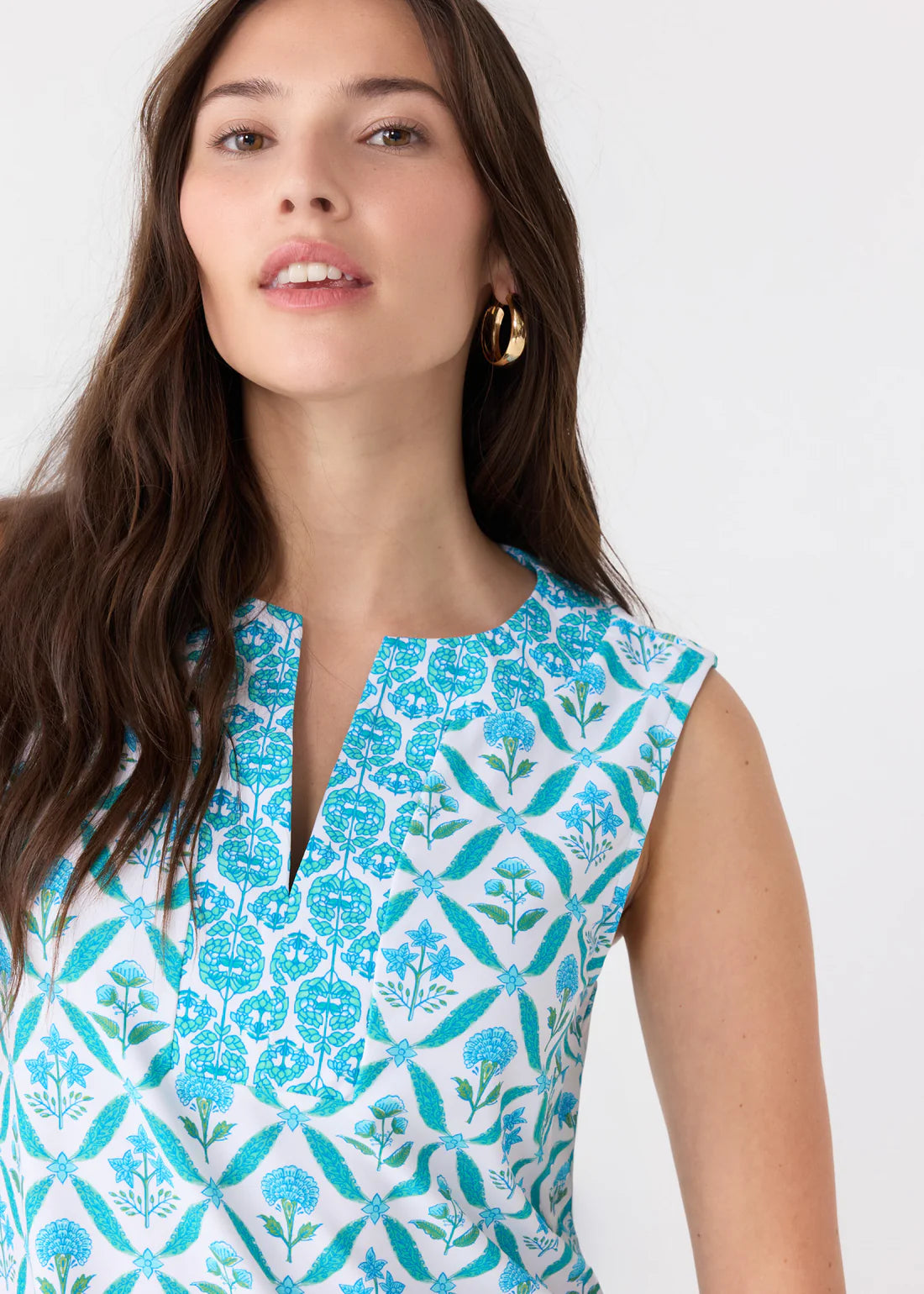 Rosemary Beach Sleeveless Tunic Dress