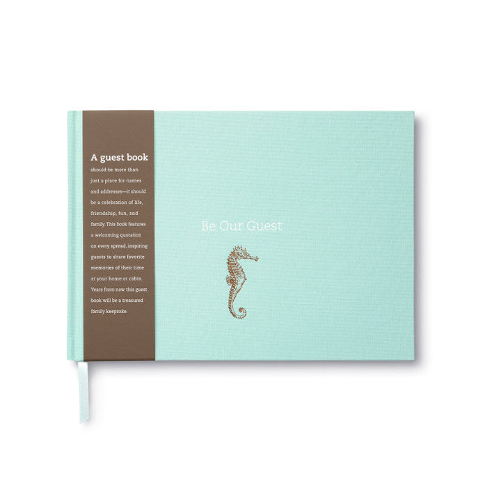 GUEST BOOK-BE OUR GUEST (COASTAL)