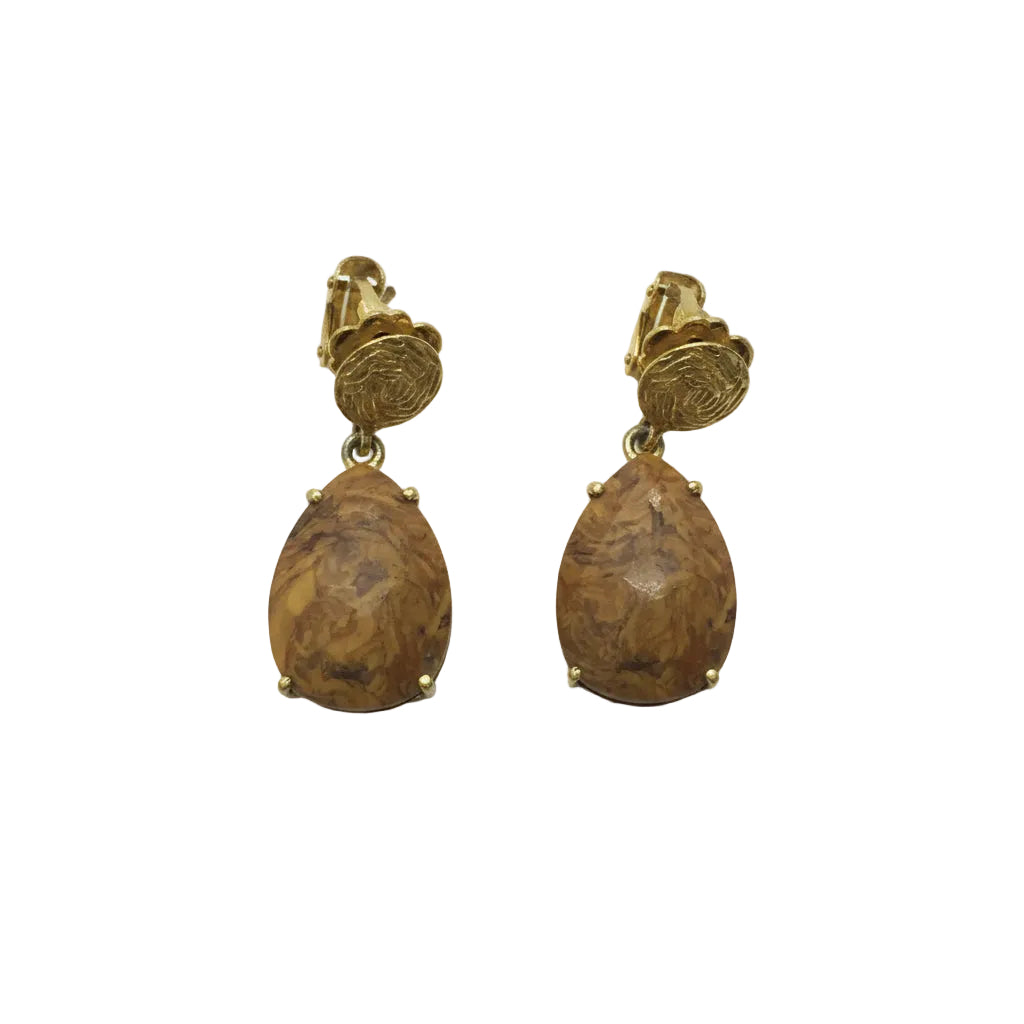 DIANA EARRINGS MADE OF CLAY