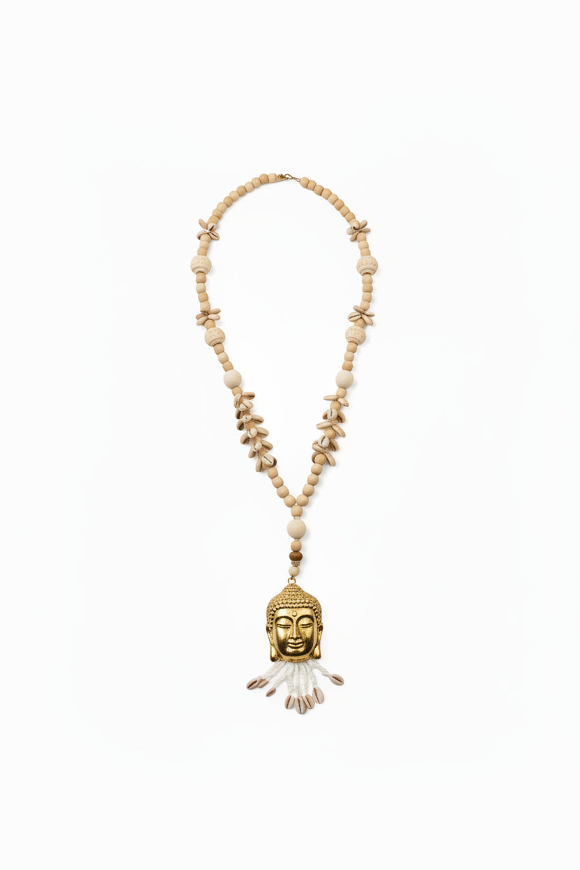 Big Beach Buddha Necklace