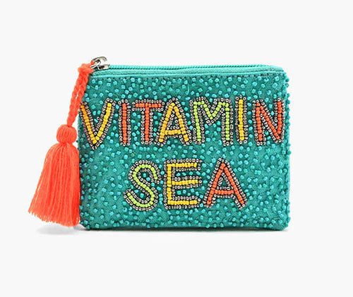 Beachy Coin Pouches