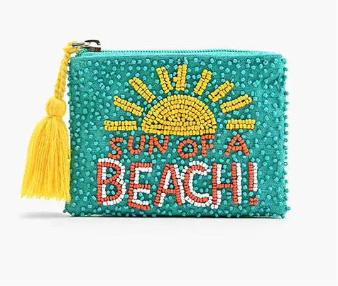 Beachy Coin Pouches