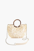 MERMAID SCALE TOP HANDLE BAG