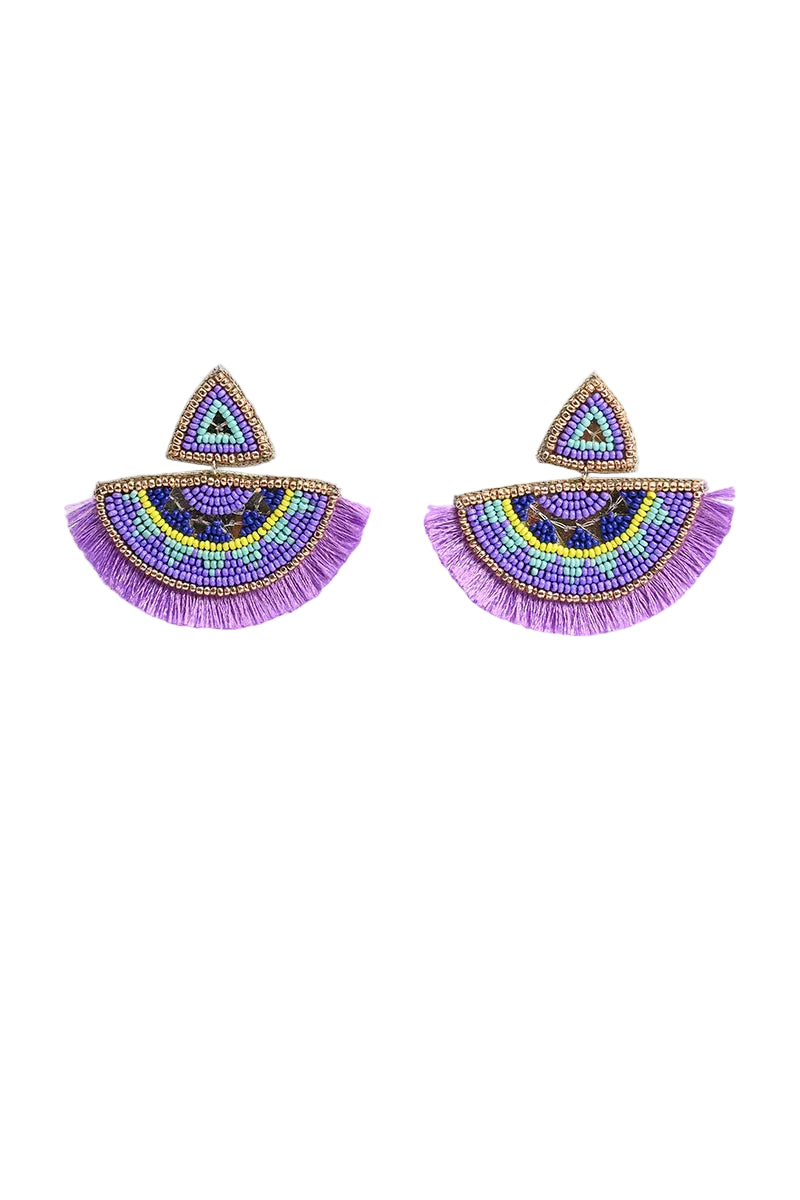 Tribal Embellished Earrings