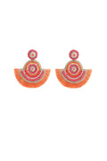 Sunburst Embellished Earrings