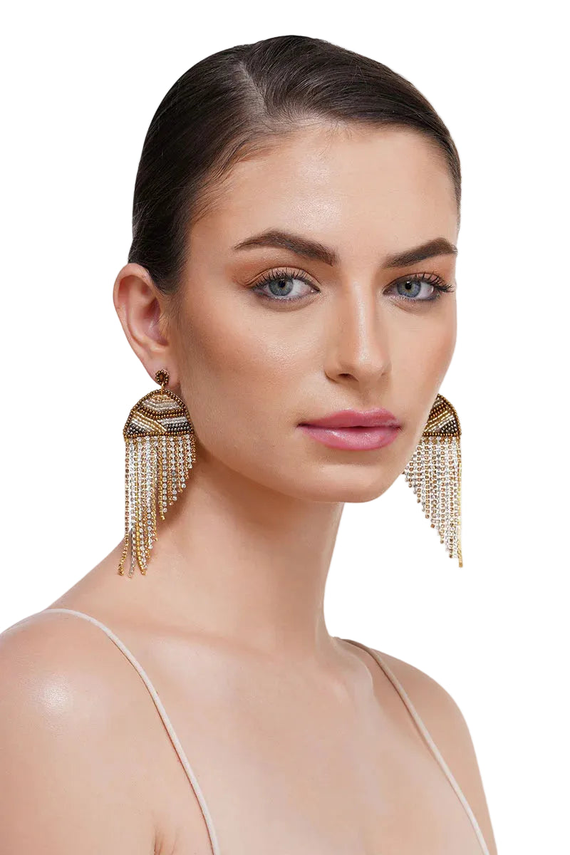 WARRIOR PRINCESS BEADED EARRINGS