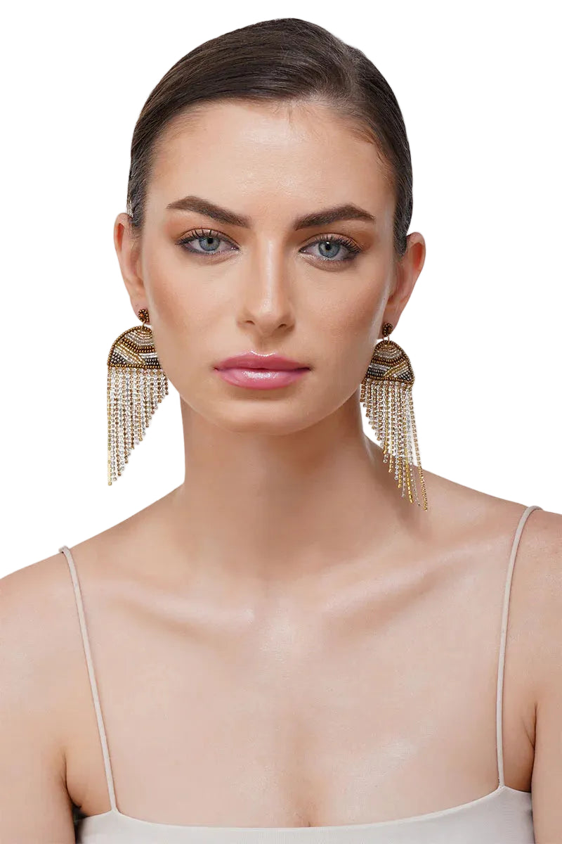 WARRIOR PRINCESS BEADED EARRINGS
