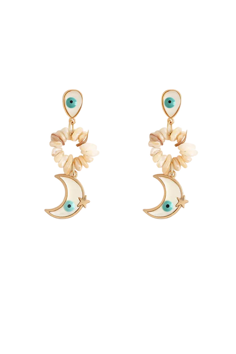 Moon & Mystic Eye Earrings