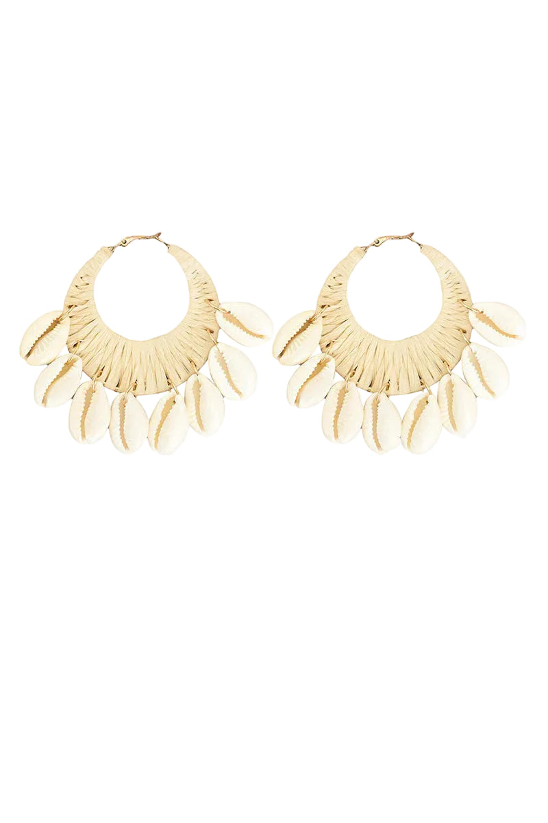SHELL CHOCKED EARRINGS