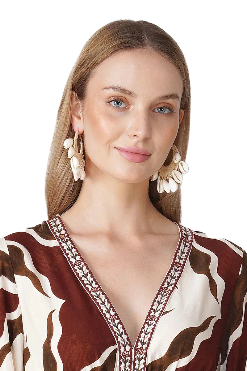 SHELL CHOCKED EARRINGS
