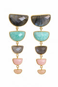 MULTISTONE EARRINGS
