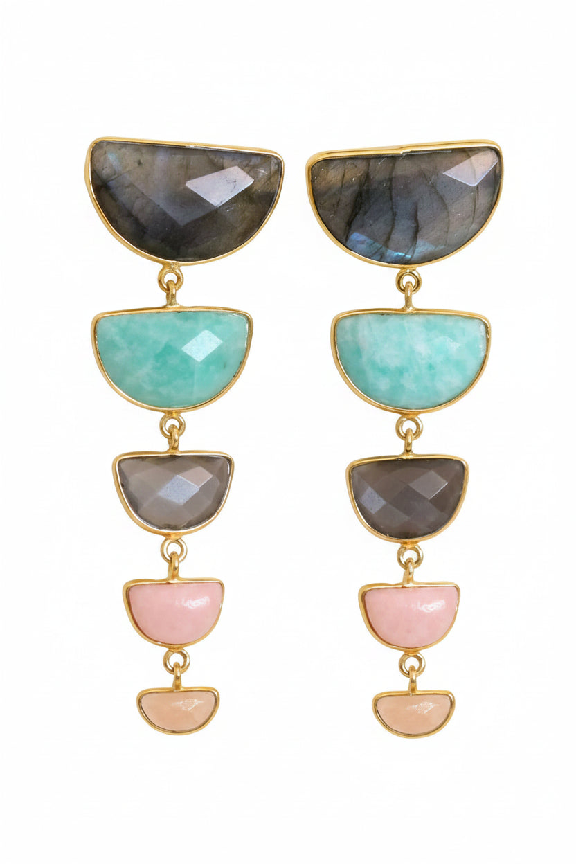 MULTISTONE EARRINGS
