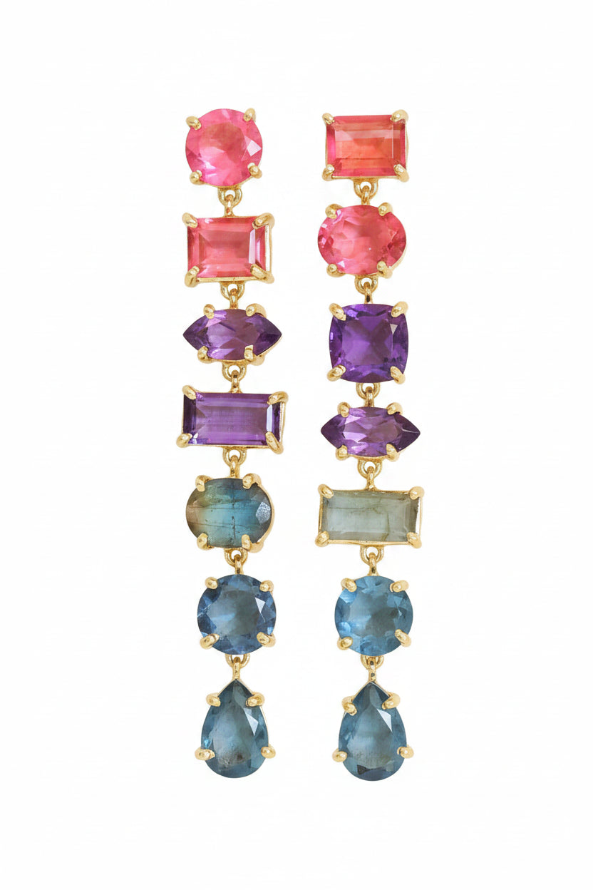 MULTISTONE EARRINGS