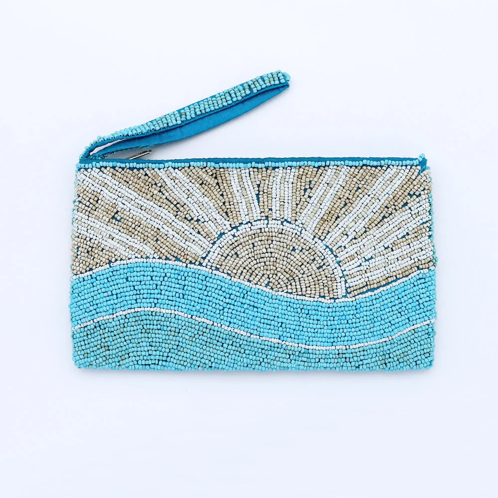 LARGE PURSE SUNSHINE, PALMS - Sax Style