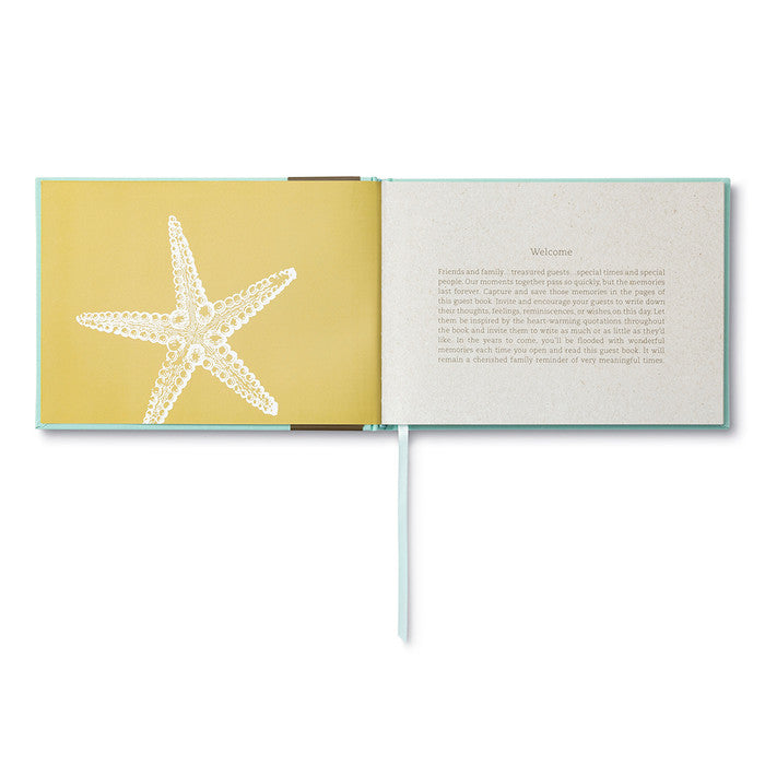 GUEST BOOK-BE OUR GUEST (COASTAL)