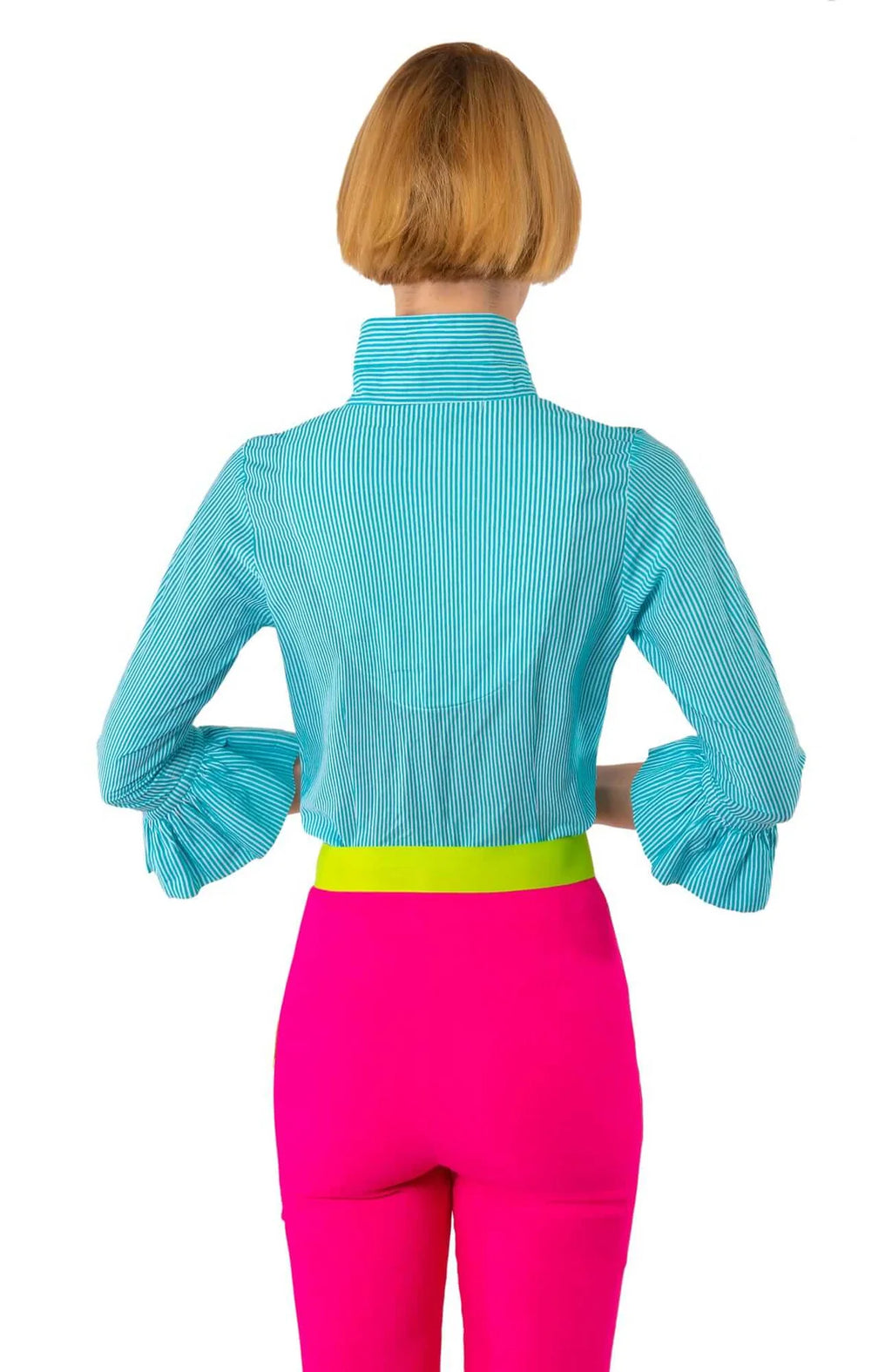 Cotton Turquoise Blouse
