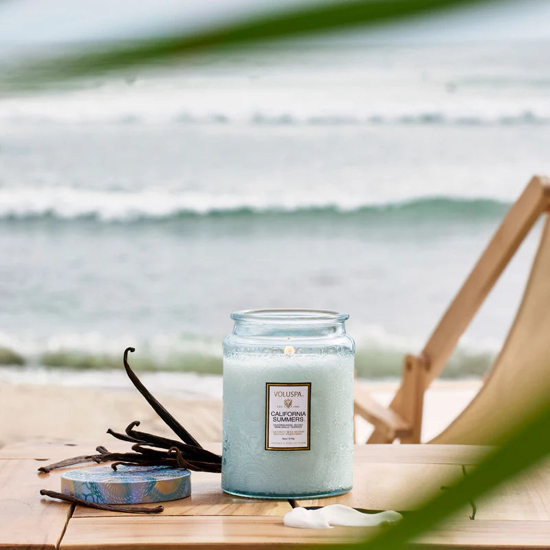 California Summers Large Jar Candle 18 OZ