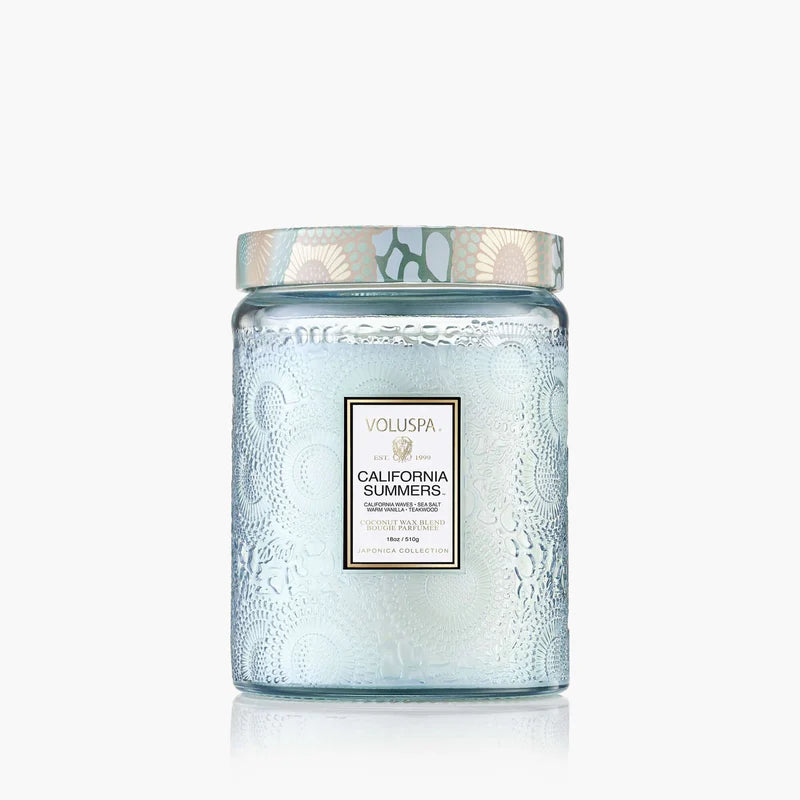 California Summers Large Jar Candle 18 OZ
