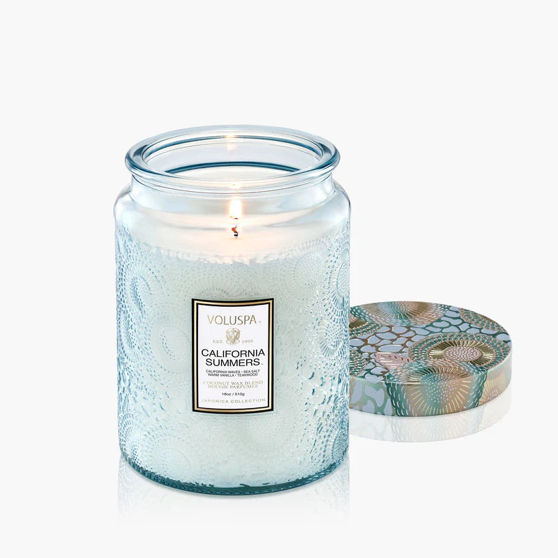 California Summers Large Jar Candle 18 OZ
