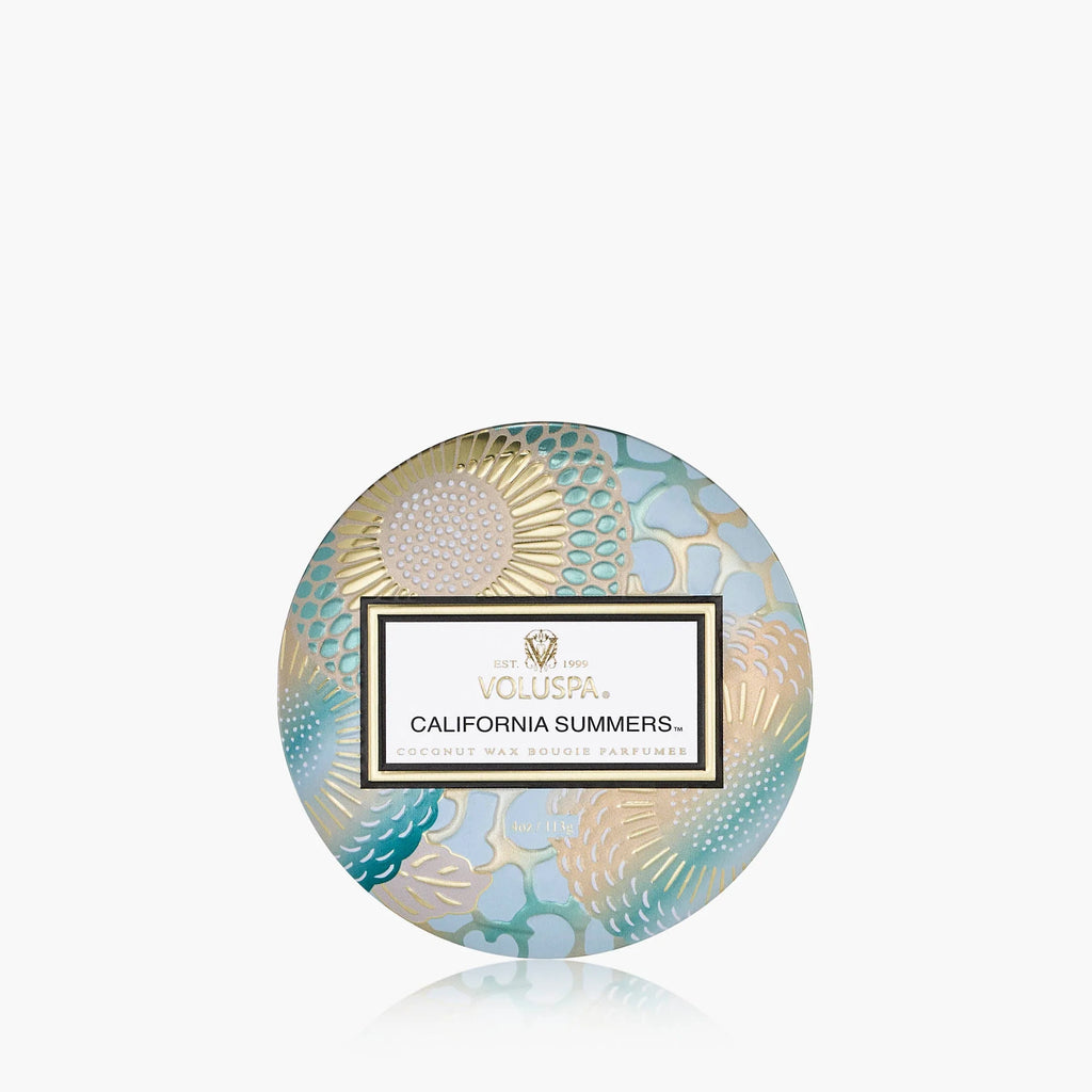 California Summers Mini Tin Candle 4OZ