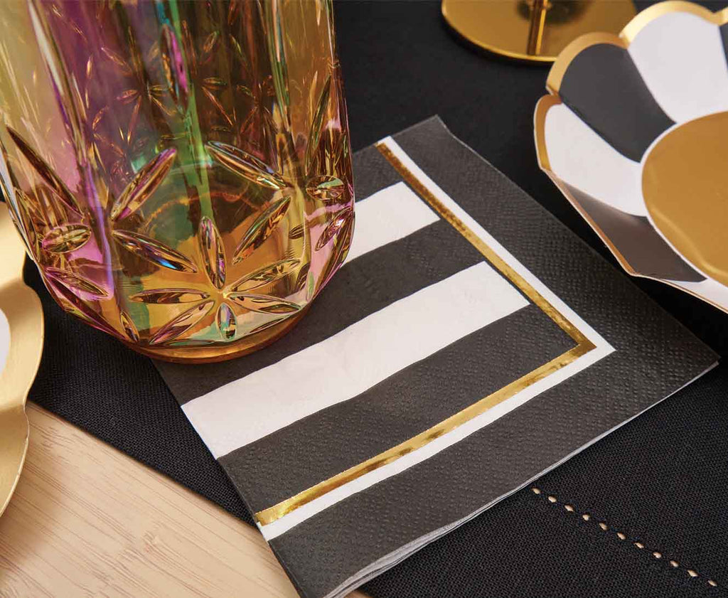 CORDOBA COCKTAIL NAPKIN GOLD FOIL