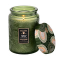 TEMPLE MOSS LARGE JAR CANDLE 18OZ