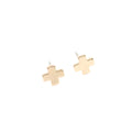 SMALL CROSS EARRINGS