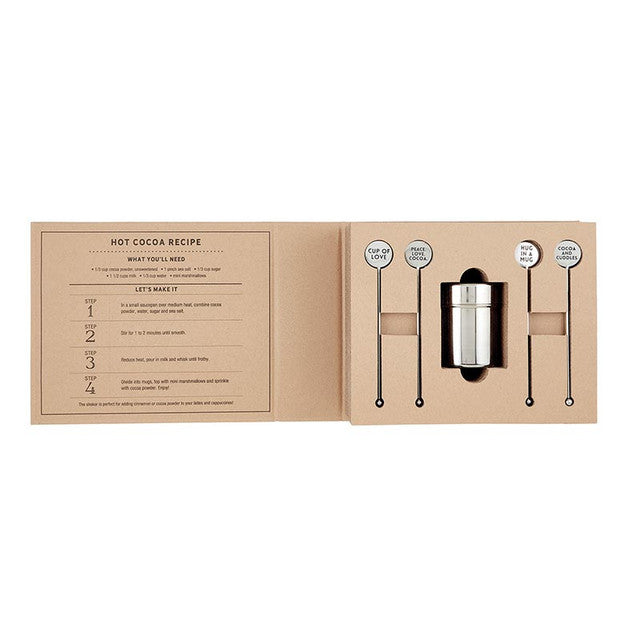 Hot Cocoa Shaker Set Book Box