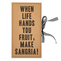 Sangria Kit Book Box - When Life Hands You Fruit