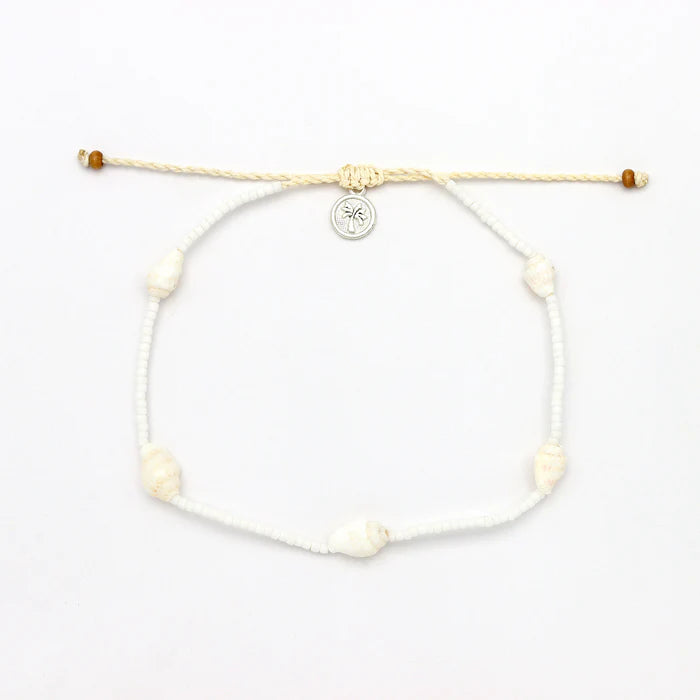 Shell Beaded Surf Anklet - Sax Style