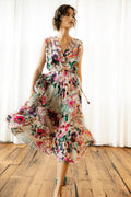 Dress Off Flowers White/Multi
