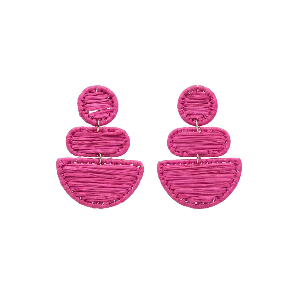 EARRING PINK HOT