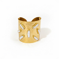 GOLD PLATED BRACELET WITH PEARL