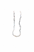 LABRADORITE AND PEARL NECKLACE
