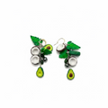 HANDMADE TROPICAL AVOCADO EARRINGS