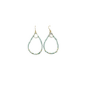 earrings with natural stones